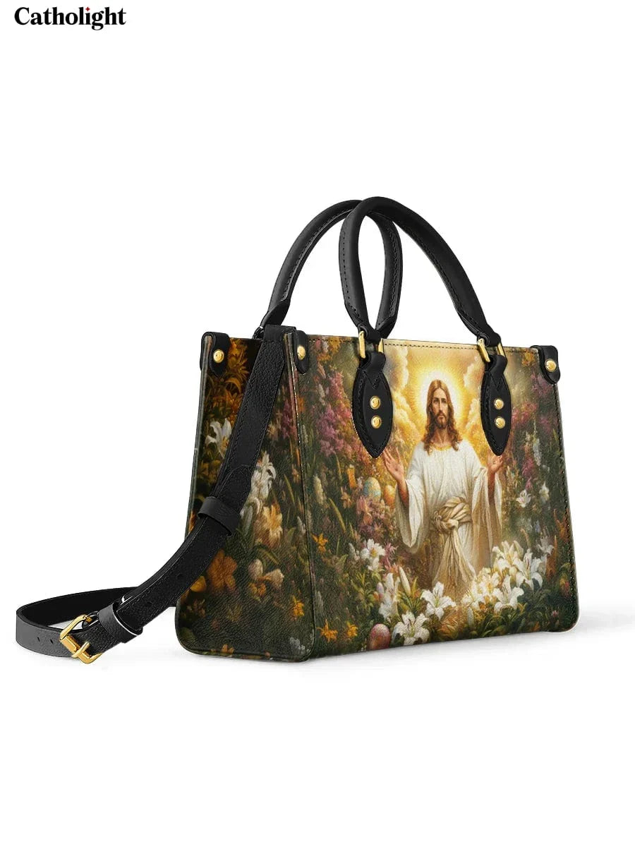 Bolsa de Couro Ave Maria - Realeza Divina