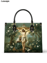 Bolsa de Couro A Cruz da Redenção