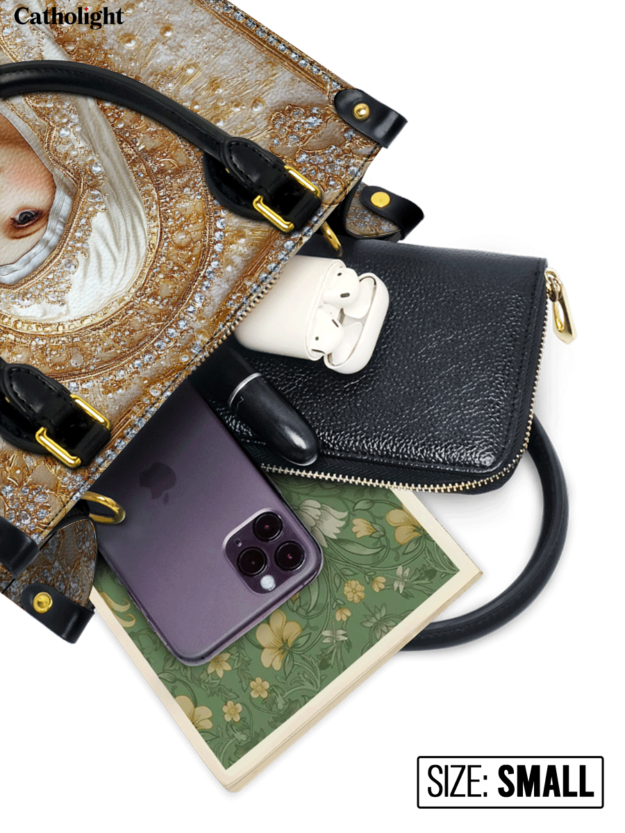 Bolsa de Couro Nossa Senhora - Esplendor Divino