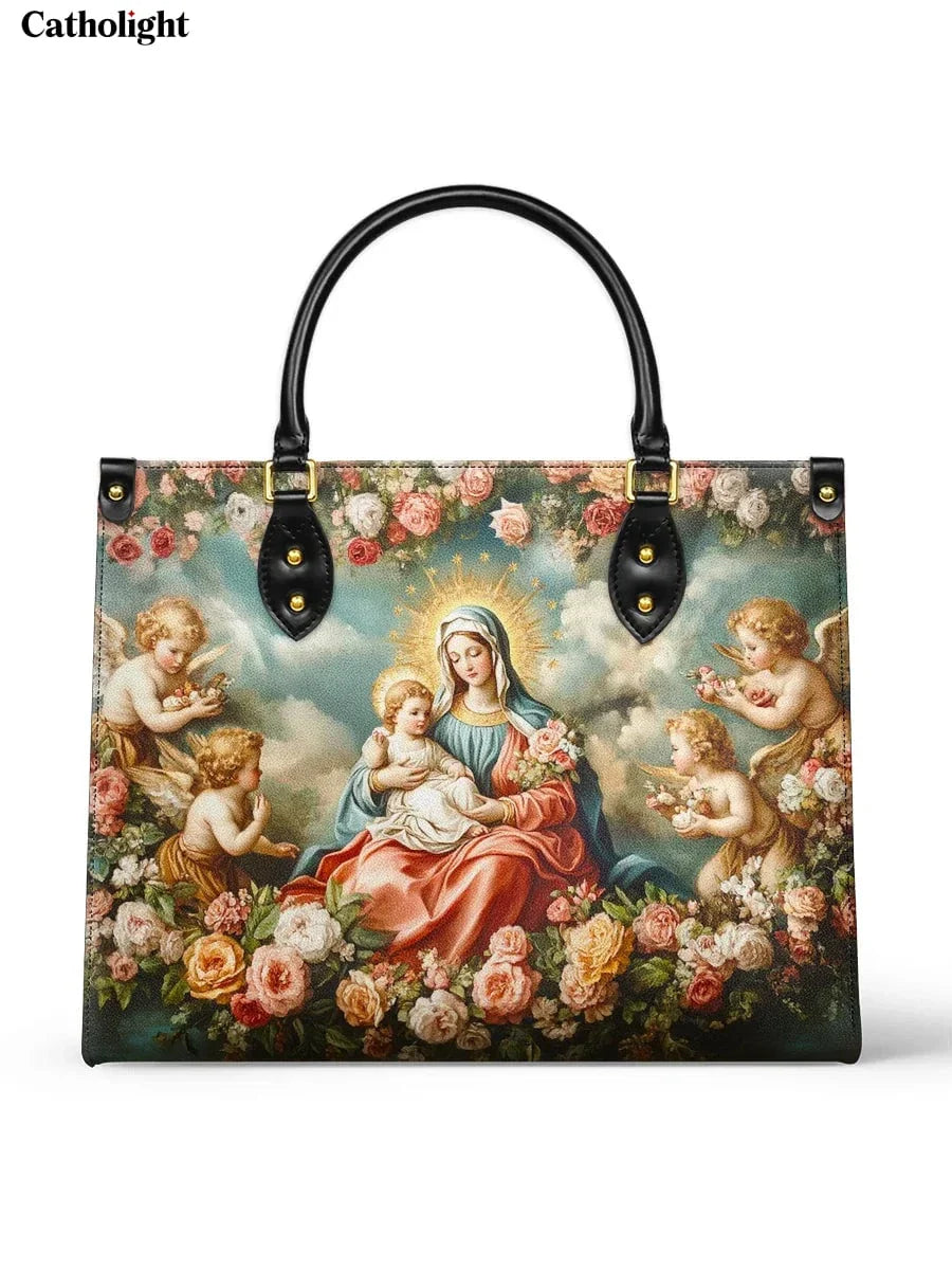 Bolsa de Couro Jardim Celestial