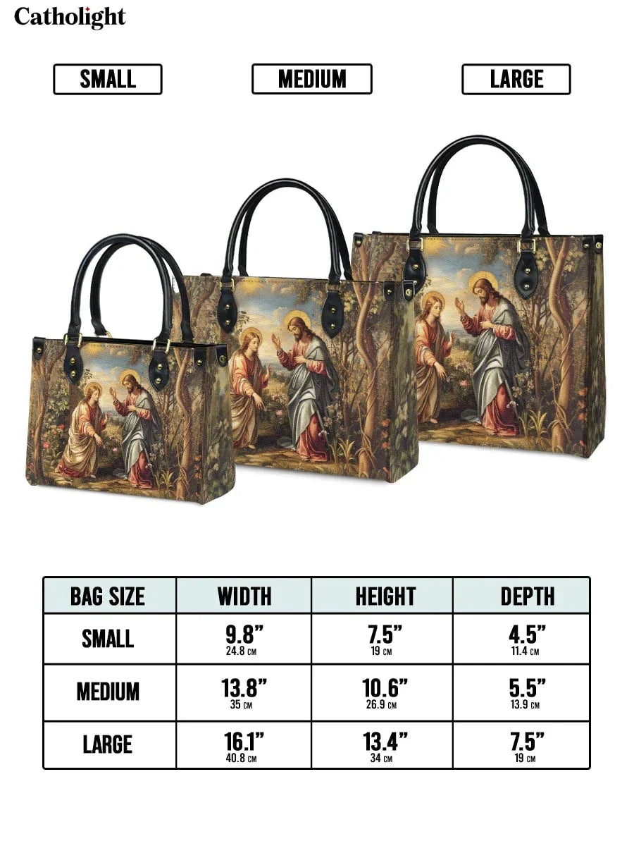 Bolsa de Couro – Cristo e Maria Madalena