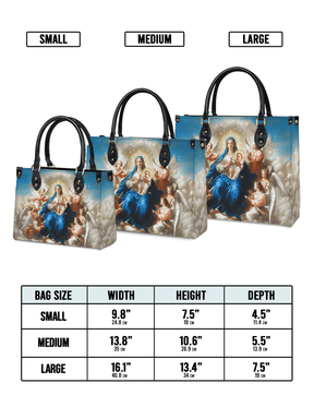Bolsa de Couro – Ascensão Divina: O Abraço Celestial