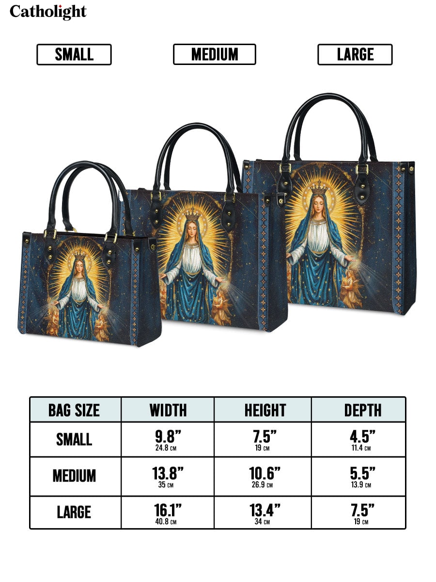 Bolsa de Couro Rainha do Céu
