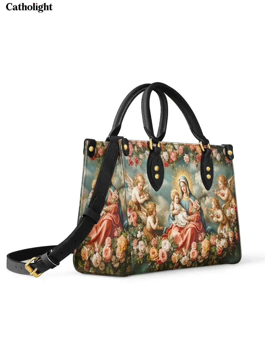 Bolsa de Couro Jardim Celestial