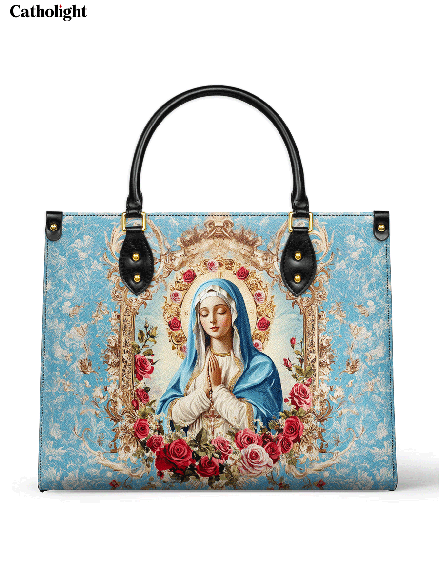 Bolsa de Couro Nossa Senhora das Graças