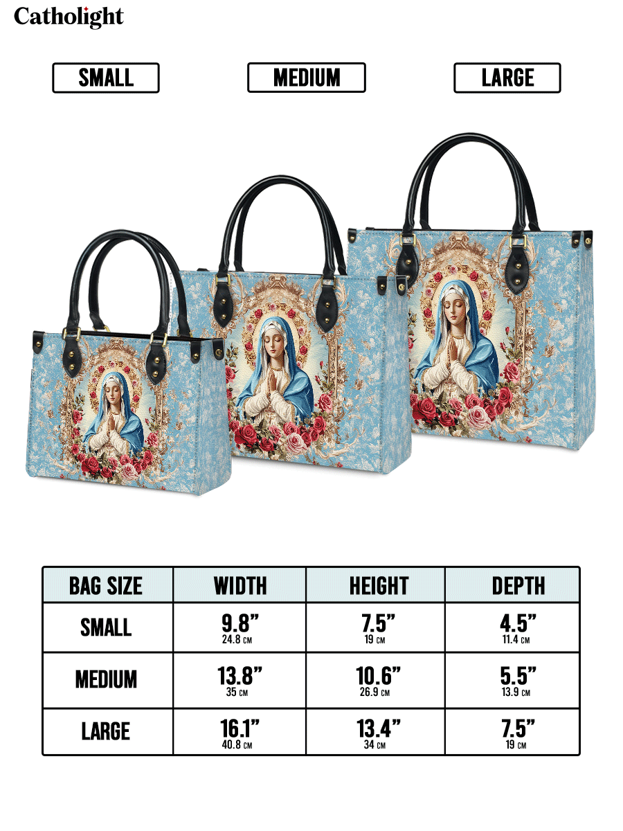 Bolsa de Couro Nossa Senhora das Graças