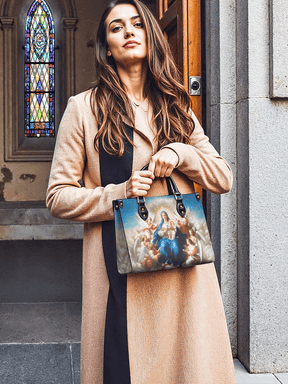 Bolsa de Couro – Ascensão Divina: O Abraço Celestial