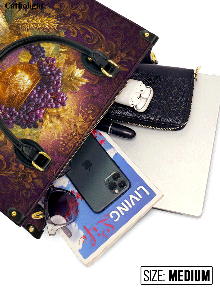 Bolsa de Couro – Cálice da Abundância