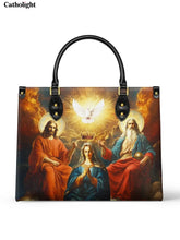 Bolsa de Couro Coroação da Rainha do Céu