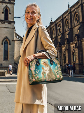 Bolsa de Couro Nossa Senhora de Lourdes